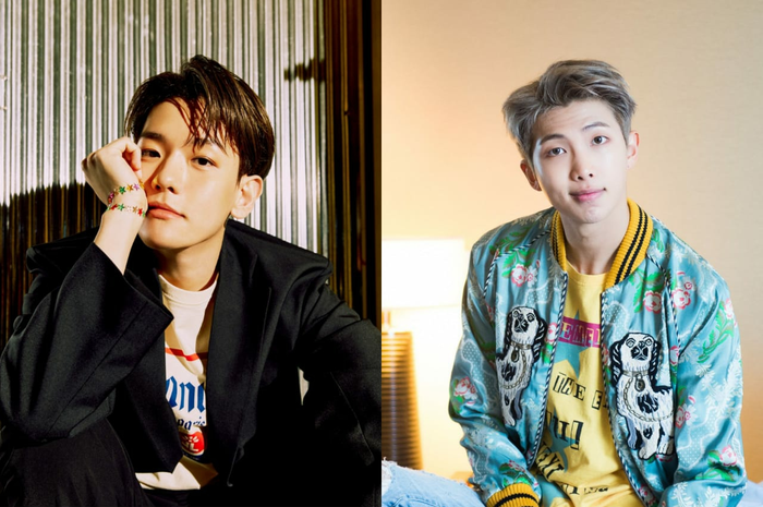 Baekhyun EXO dan RM BTS