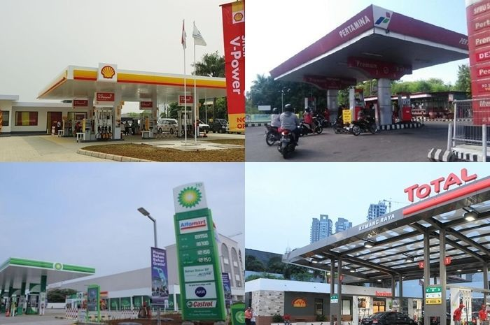 Ilustrasi SPBU. Segini harga bensin Pertamina dan lainnya setelah Pertalite turun setara Premium.