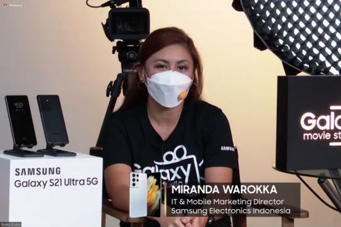 Miranda Warokka, IT dan Mobile Marketing Director Samsung Electronics Indonesia