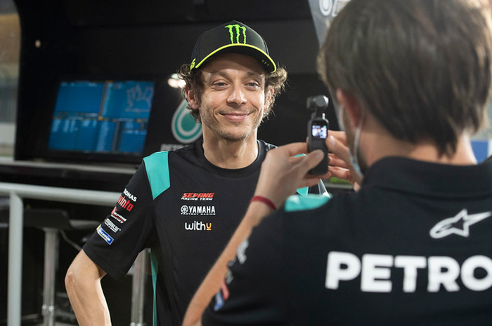 Live streaming MotoGP Qatar 2021, waspadalah dengan sepak terjang Valentino Rossi di tim Yamaha satelit Petronas Yamaha SRT musim ini