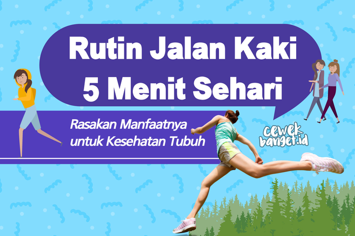 Manfaat rutin jalan kaku 5 menit sehari 