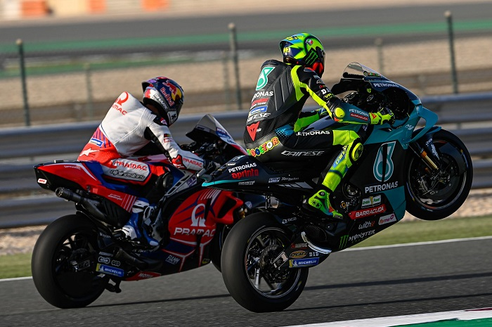 Link live streaming MotoGP Qatar 2021, jadwal lengkap dari FP3 sampai kualifikasi hari ini.