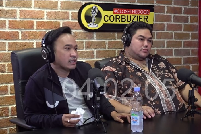 Ruben Onsu dan Ivan Gunawan di podcast Deddy Corbuzier