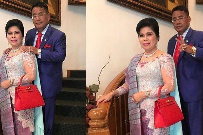 Hotman Paris dan Agustianne Marbun.