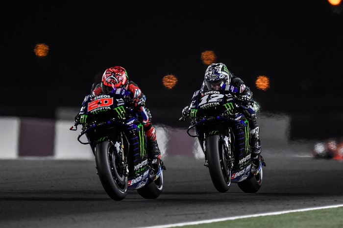 Pembalap tim Monster Energy Yamaha, Fabio Quartararo ngaku punya masalah yang sama dengan Valentino Rossi di MotoGP Qatar 2021.