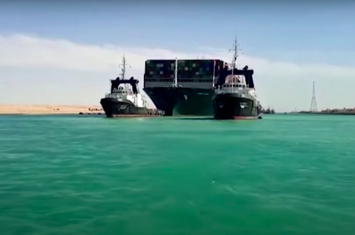 Kapal Ever Given berhasil dibebaskan pada Senin (29/3/2021)setelah hampir sepekan terdampar di Terusan Suez.