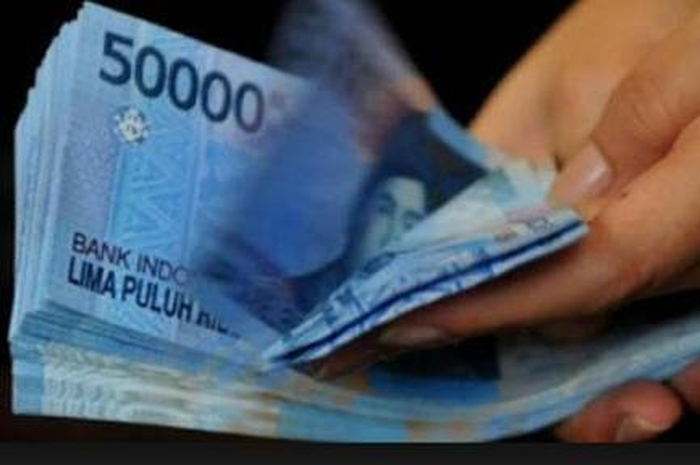 Uang ilustrasi bantuan pemerintah atau BLT