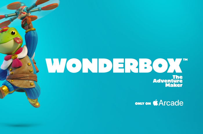 Poster resmi game Wonderbox yang bakal segera rilis di Apple Arcade