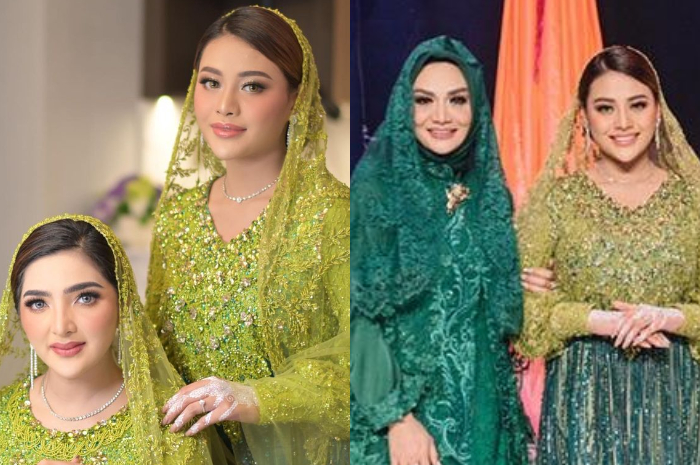 Kolase foto Ashanty, Aurel Hermansyah dan Krisdayanti