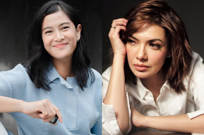 Sampai buat Najwa Shihab berkomentar pada unggahannya, intip potret cantik Dian Sastro kenakan pakaian bak putri Korea