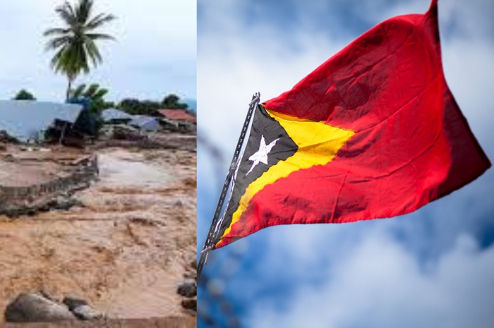 Banjir dasyat melanda Timor Leste.