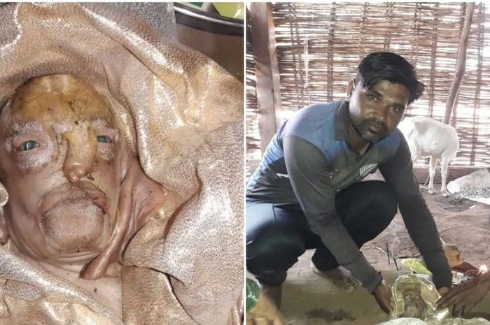 Kambing berwajah manusia