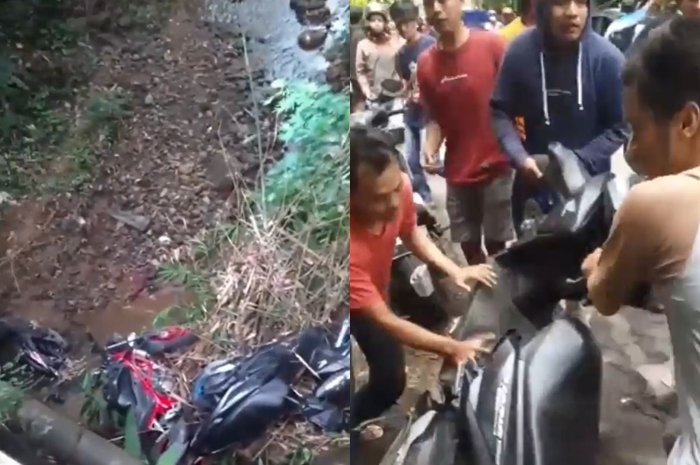 Viral debt collector dikeroyok warga motornya sampai dibuang, begini kronologinya.