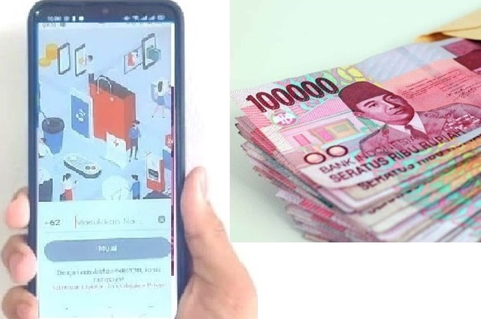 Isi aplikasi dan selfie dari HP untuk pengajuan pinjaman online tanpa agunan