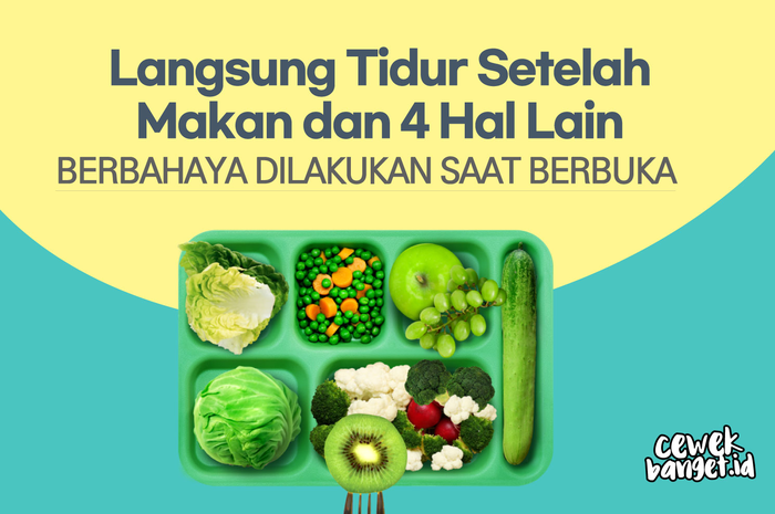 Hal paling berbahaya yang dilakukan saat berbuka
