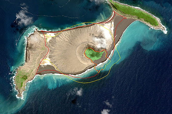Pulau Hunga Tonga-Hunga Haapai yang berumur panjang