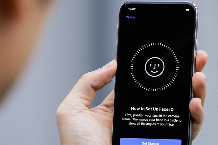 Fitur Face ID yang ada di smartphone iPhone X