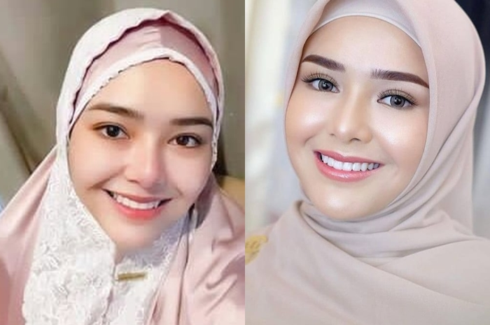 Amanda Manopo berhijab.