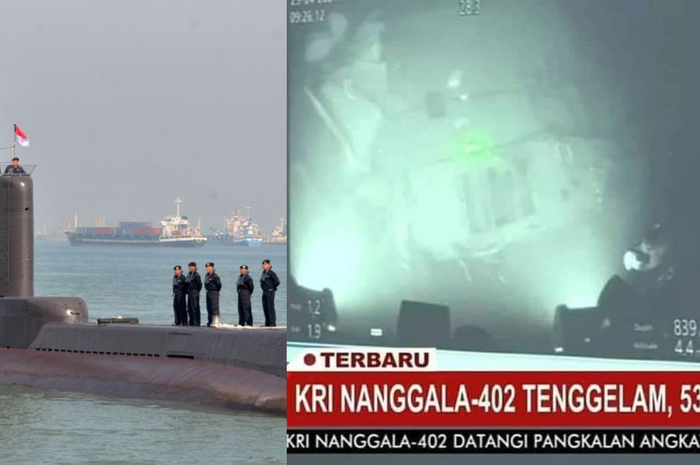 Terlihat dari Foto Visual, KRI Nanggala-402 Terbelah Menjadi 3 Bagian di Kedalaman 830 Meter