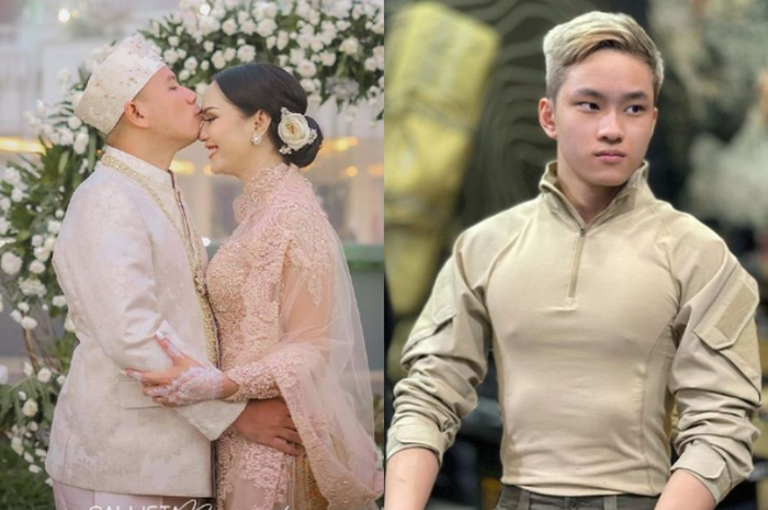 Kolase foto Kalina Ocktaranny, Vicky Prasetyo dan Azka Corbuzier