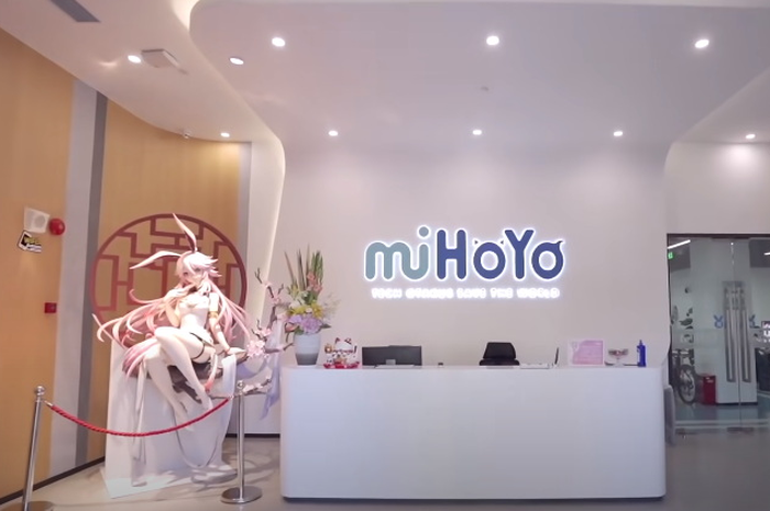 Ilustrasi kantor MiHoYo yang ada di China