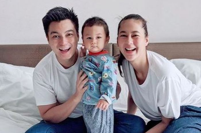 Keluarga Paula Verhoeven dan Baim Wong.