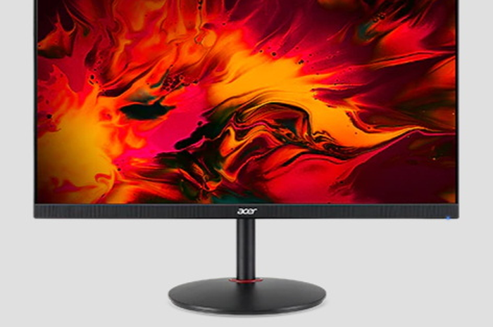 Monitor Acer Nitro XV252Q F nampak depan