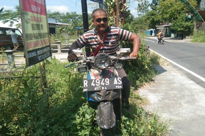 Pakde Tos, sang pemilik Yamaha Mio 