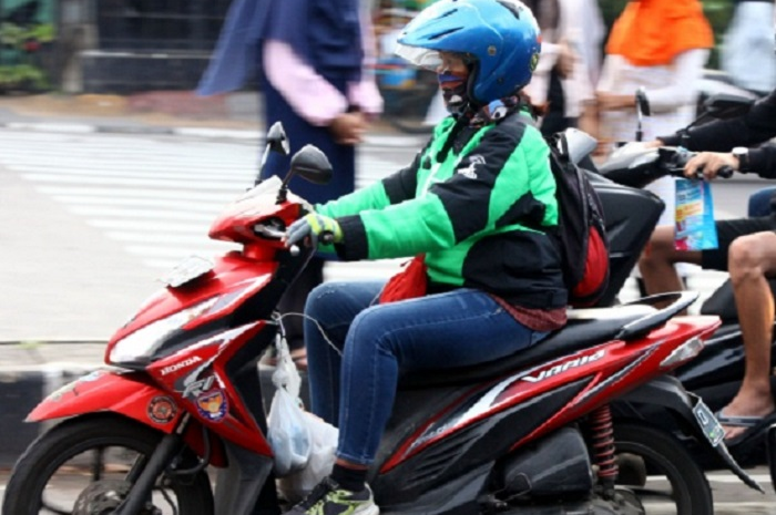 Ilustrasi driver ojol