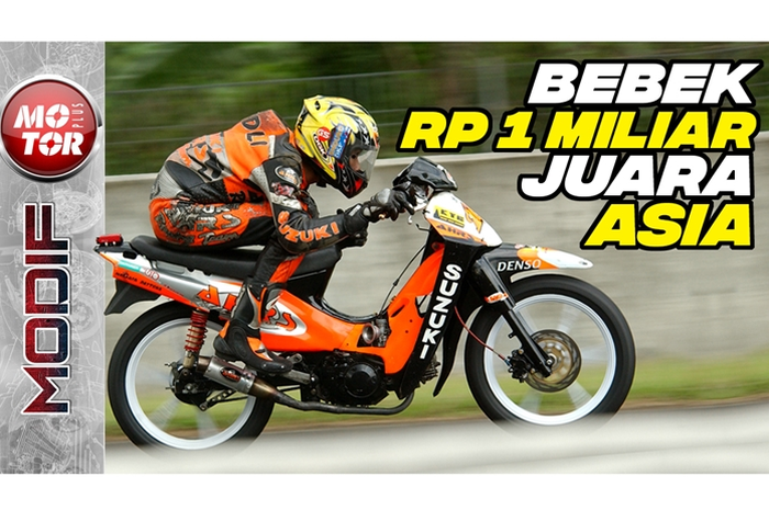 Suzuki Shogun 110 AHRS dipacu oleh M. Fadli dan Melan
