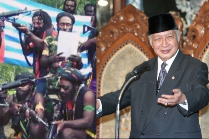 Pada saat itu Presiden Soeharto memiliki cara sendiri dalam menangani Kelompok Kriminal Bersenjata (KKB) Papua ini.