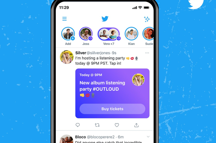 Inilah Tampilan Twitter Spaces