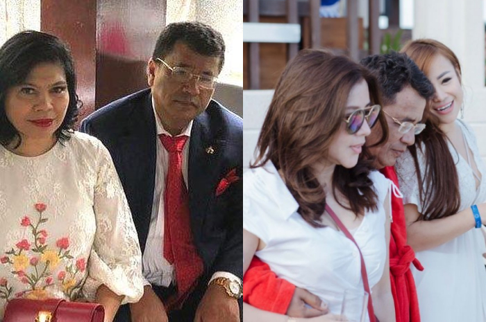 Kolase Hotman paris-Agustianne Marbun dan Hotman Paris bersama asistennya