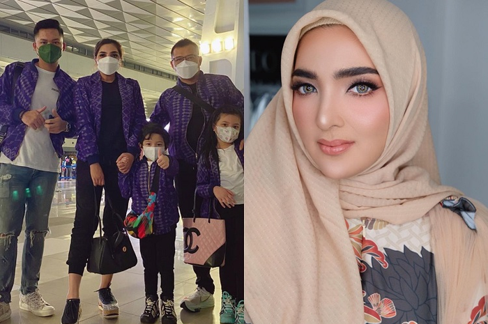 Anang, Ashanty dan 3 anaknya berangkat ke Dubai