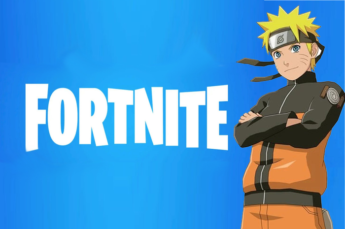ilustrasi kehadiran karakter Uzumaki Naruto di game Fortnite