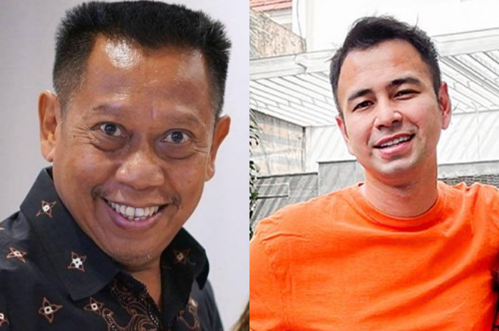 Kolase foto Tukul Arwana dan Raffi Ahmad