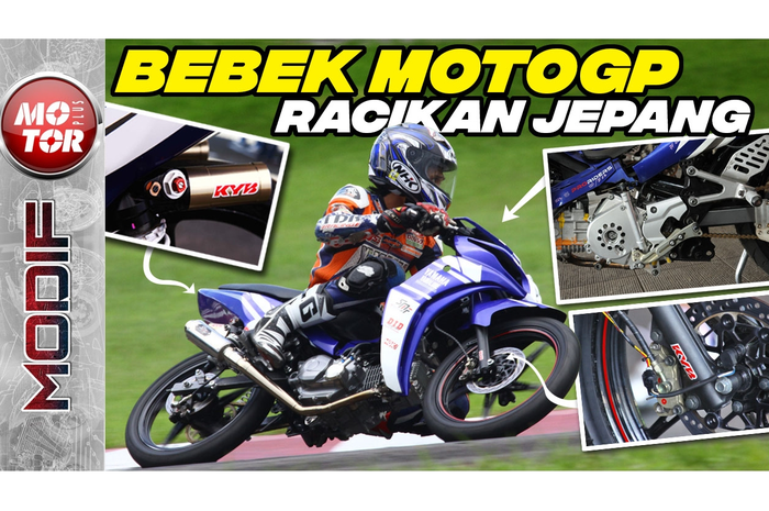 Yamaha Jupiter Z1 GP yang disebut bebek teknologi balap MotoGP