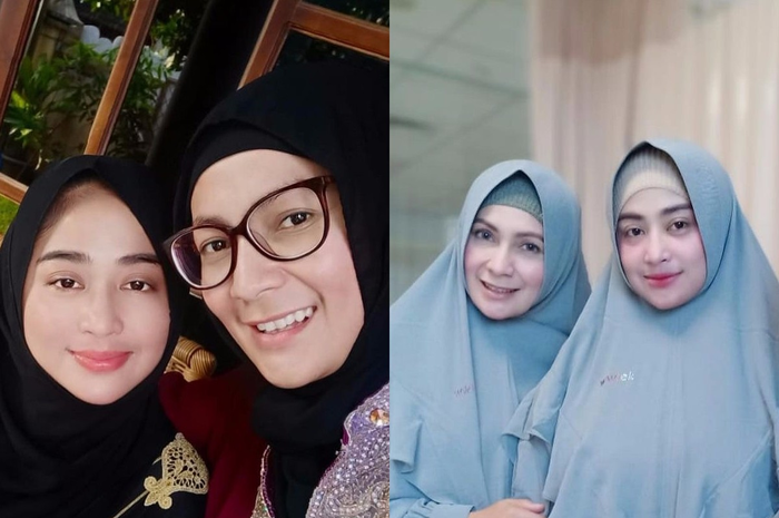 Foto cantik Erlin Sarintan, selebriti yang bikin Dewi Perssik berduka saat momen Lebaran tahun 2021. Keduanya sudah bersahabat sejak lama. 
