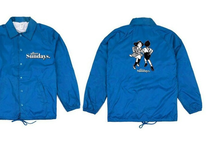 Coach Jaket Brand Lokal Warna Biru Aftersundays