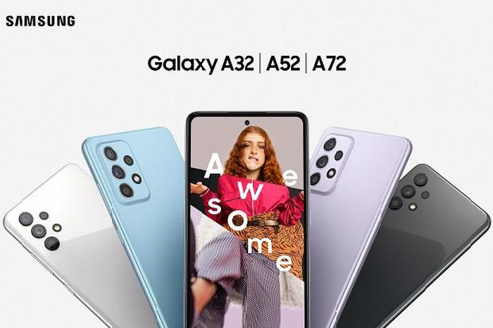 Samsung Galaxy A32, A52, dan A72
