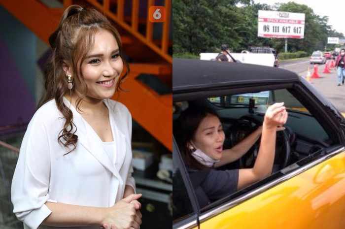Ayu Ting Ting dan mobil Mini Cooper S Cabrio yang berharga Rp 1 Miliar. Tabiat asli Ayu Ting Ting dibongkar karyawan hotel.