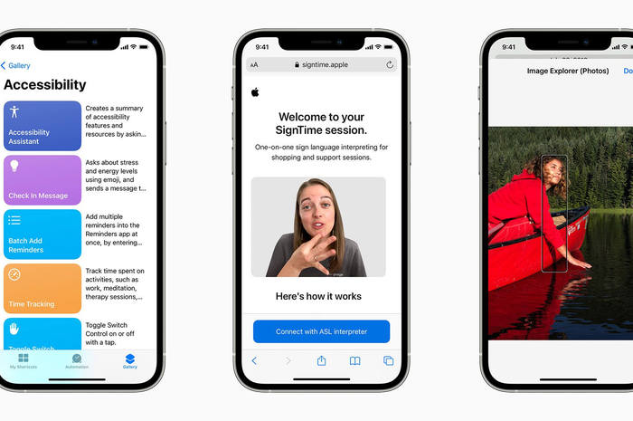 Fitur baru Apple untuk tingkatkan Aksesibilitas