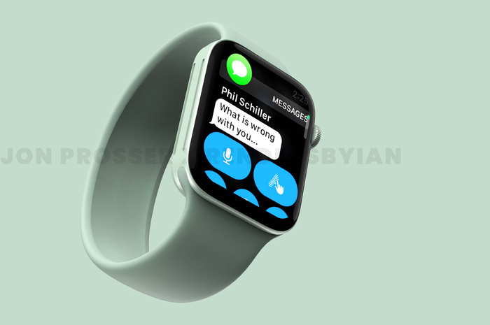 Case Apple Watch 7 dengan varian warna hijau (Green)