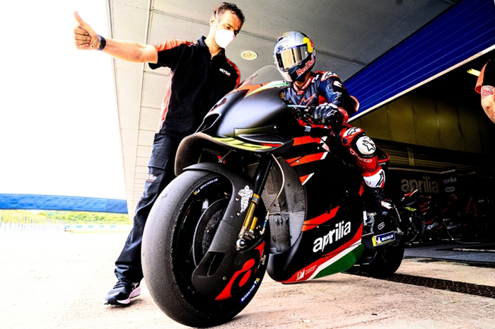 Andrea Dovizioso resmi jadi test rider Aprilia di MotoGP