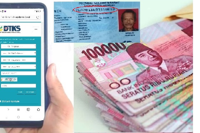 Dari HP cek bansos Rp 300 apakah anda penerimanya