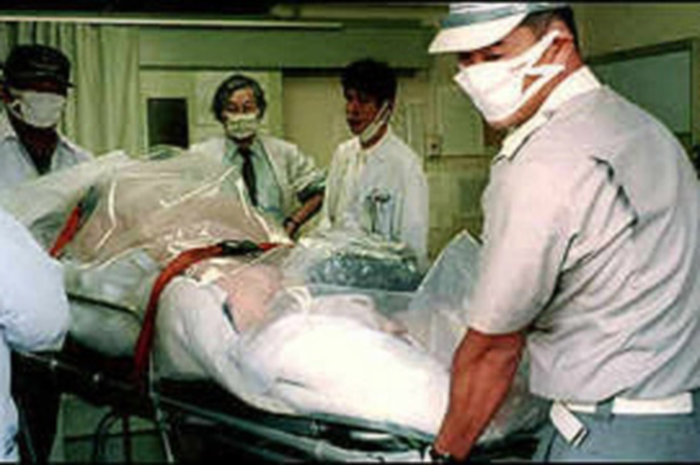 Hisashi Ouchi dan Yukata Yokokawa, korban dalam kecelakaan nuklir terburuk di Jepang sepanjang sejarah.