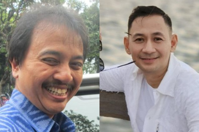Lucky Alamsyah dan Roy Suryo