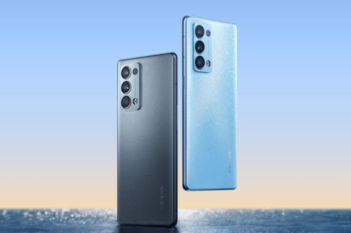 Tampilan belakang Oppo Reno 6