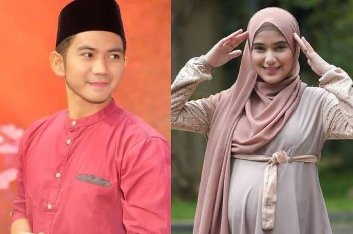 Rizki DA dan Nadya Mustika saat hamil.
