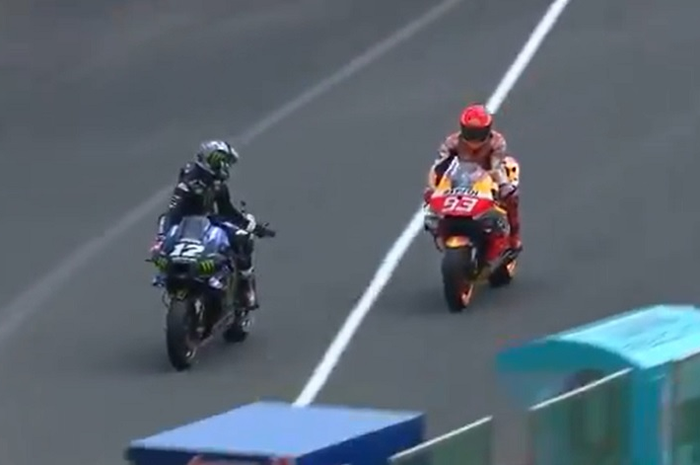 Murid Valentino Rossi, Franco Morbidelli sindir pembalap tim Repsol Honda, Marc Marquez di MotoGP Italia 2021, juara dunia 8 kali kok begitu.